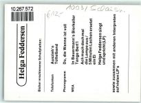 Helga Feddersen Originalautogramm Filmschauspieler