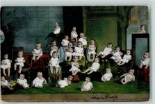 Fotomontage Serie 319 AK Baby 1904 Gebrauchsspuren