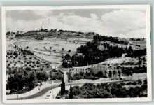 Jerusalem 1952 - Mount of Olives