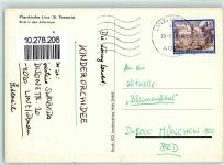 4020 Linz - Pfarrkirche St. Theresia Blick in den Altarraum