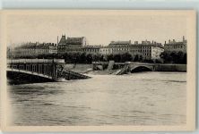 69000 Lyon - Les Ponts Meurtris - Pont Lafayette , zerstörte Brücke AK