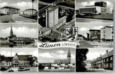 44532 W4670 Lünen - Hauptbahnhof Lippebrücke Stadttheater Mädchengymnasium Kirche