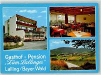 94551 W8351 Lalling , Niederbay - Gasthaus Pension Zum Lallinger