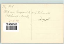 Arbe Rab Foto AK Blick vom Campanile auf Rab und die Euphemia-Bucht Ort handschriftlich