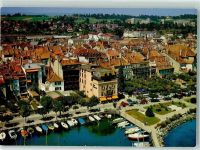 Morges Hotel du Mont Blanc Lac Leman Oldtimer Segelboot 1997
