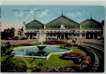 Orleans La Gare AK Bahnhof Frankreich 1915