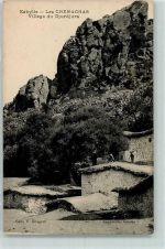 Chenachas Djurdjura 1919 - Kabylie Les Chenachas Village du Djurdjura AK