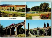 99326 O5217 Stadtilm - Oberilm Schwimmbad Viadukt Markt