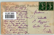 14800 Deauville 1910 - La Plage Fleurie , La Rue Gontaut-Biron AK
