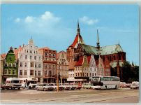 18055 O2500 Rostock - Neuer Markt Trabbi