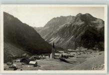 6992 Mittelberg , Kleinwalsertal 1928 Foto AK