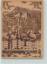 5020 Salzburg Künstlerkarte Hochland Kunstdruckkarte