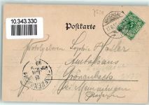 76646 W7520 Bruchsal 1899 Gebrauchsspuren