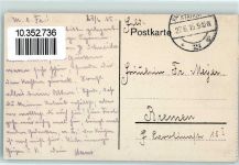 02200 Soissons 1915 - Feldpost WK I Crouy