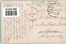 55110 Vilosnes-Haraumont 1917 - Feldpost WK I Kirche