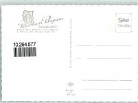59063 W4700 Rhynern Gebrauchsspuren Rückseite mit Abschürfungen und Kleberesten Rasthaus Rhynern-Süd
