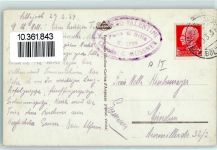 Sellajoch Passo Sella 1934 - Hüttenstempel