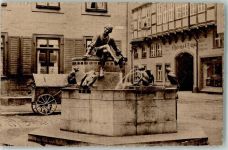 W3300 Braunschweig Till Eulenspiegel Brunnen AK Sage
