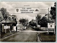 92655 W8484 Grafenwöhr - Eingang US Army Training Area Gate I