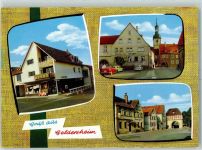 97505 W8721 Geldersheim - Gasthaus Fränkischer Hof Mehrfachbildkarte