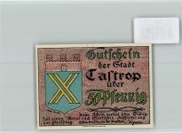 44575 W4620 Castrop - Notgeld Pferdespringer Stadtwappen