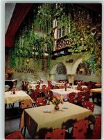 91541 W8803 Rothenburg ob der Tauber - Cafe Baumeisterhaus Innenansicht