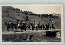 Lemberg Lwow 1915 - Pferdemusterung Feldpost WK I