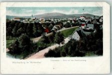 09306 O9295 Wechselburg Gebrauchsspuren Künstlerkarte