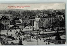 68100 Mulhouse Mülhausen 1912 - Straßenbahn Hotel