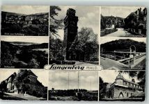42549 W5620 Langenberg , Rheinl - Bismarckturm Schwimmbad Sender