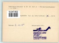 74177 W7107 Bad Friedrichshall - Neues Rathaus Postkarte