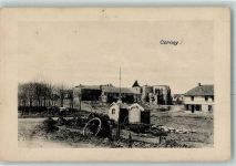 68700 Cernay Sennheim 1917 - Feldpost WK I Kirche