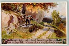 VDA Volksliederkarte Nr. 81 Wandergesell AK Hey, Paul
