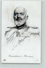 Generaloberst Heeringen Amag Nr. 57 General Künstlerkarte