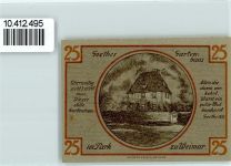 99423 O5300 Weimar , Thür - Notgeld Goethes Gartenhaus