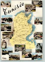 Tunis - Karte