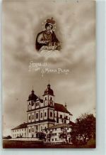 5101 Bergheim 1928 Foto AK Maria Plain Wallfahrtskirche