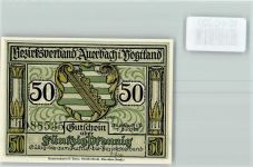 08209 O9700 Auerbach , Vogtl - Notgeld Scherenschnit