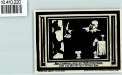 08209 O9700 Auerbach , Vogtl - Notgeld Scherenschnit
