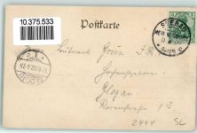 17419 O2251 Ostseebad Heringsdorf 1902 - Strand und Seebrücke