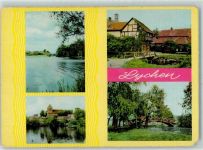 17279 O2093 Lychen - Oberpfuhlsee Stadtsee Malerwinkel Mühlenbachbrücke