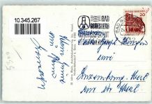 53604 W5340 Rhöndorf , Rhein - Wohnhaus Alt Bundeskanzler Adenauet