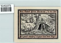 16928 O1920 Pritzwalk - Notgeld Räuber Heine Klemens