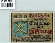 44575 W4620 Castrop - Notgeld