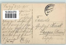 55270 Varennes-en-Argonne 1915 - Feldpost WK I zerstörte Häuser Kirche
