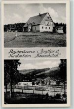 08262 O9651 Rautenkranz Vogtl. Gebrauchsspuren Kinderheim Kraushübel