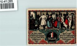 32457 W4952 Eisbergen - Notgeld Trachten