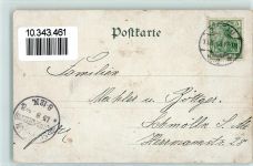 02763 O8800 Zittau Gebrauchsspuren Künstlerkarte Marktplatz Rathaus
