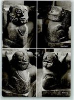 72275 W7297 Alpirsbach - Klosterkirche Sockelfiguren