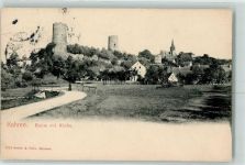 04655 O7234 Kohren-Sahlis 1912 - Ruine Kirche